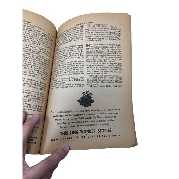 Vintage Collectible "Startling Stories" Sept. 1950 Pulp Fiction Magazine - Picture 12 of 14